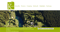 Desktop Screenshot of pension-kalkberg.de